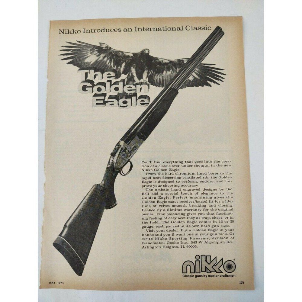 1975 Nikko Golden Eagle International Classic Orig